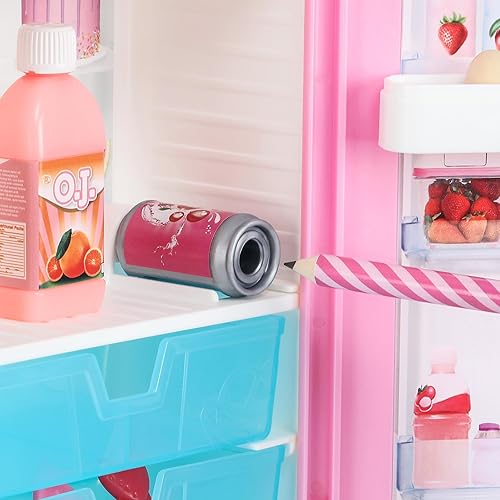 Miniatura 10 de REAL LITTLES My Rainbow Collection, caja de rodillo, organizador de escritorio para nevera y casillero en un solo paquete. Más 57 mini sorpresas de