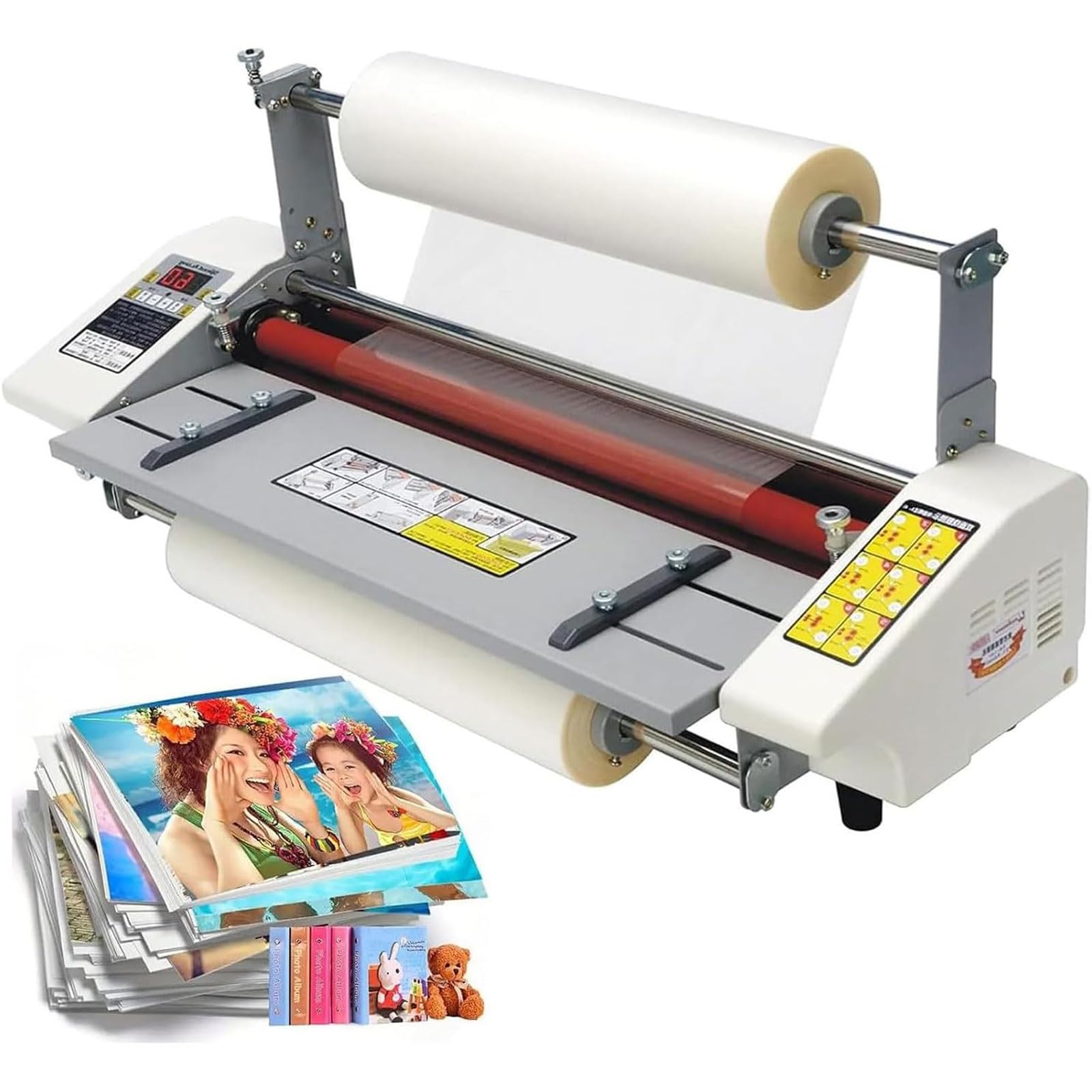 Laminator rolkowy gorąco zimno A3+/A2+,jednostronny dwustronny,9-stopniową