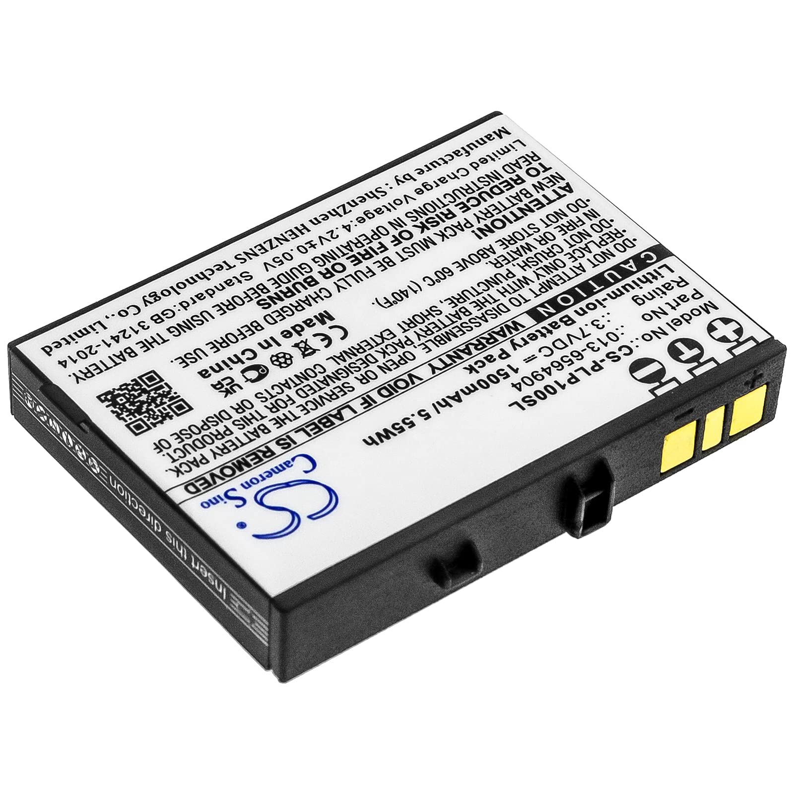 BCXY Battery Replacement for Plextalk PTP1 Pocket Daisy Player PTP1 013-6564904