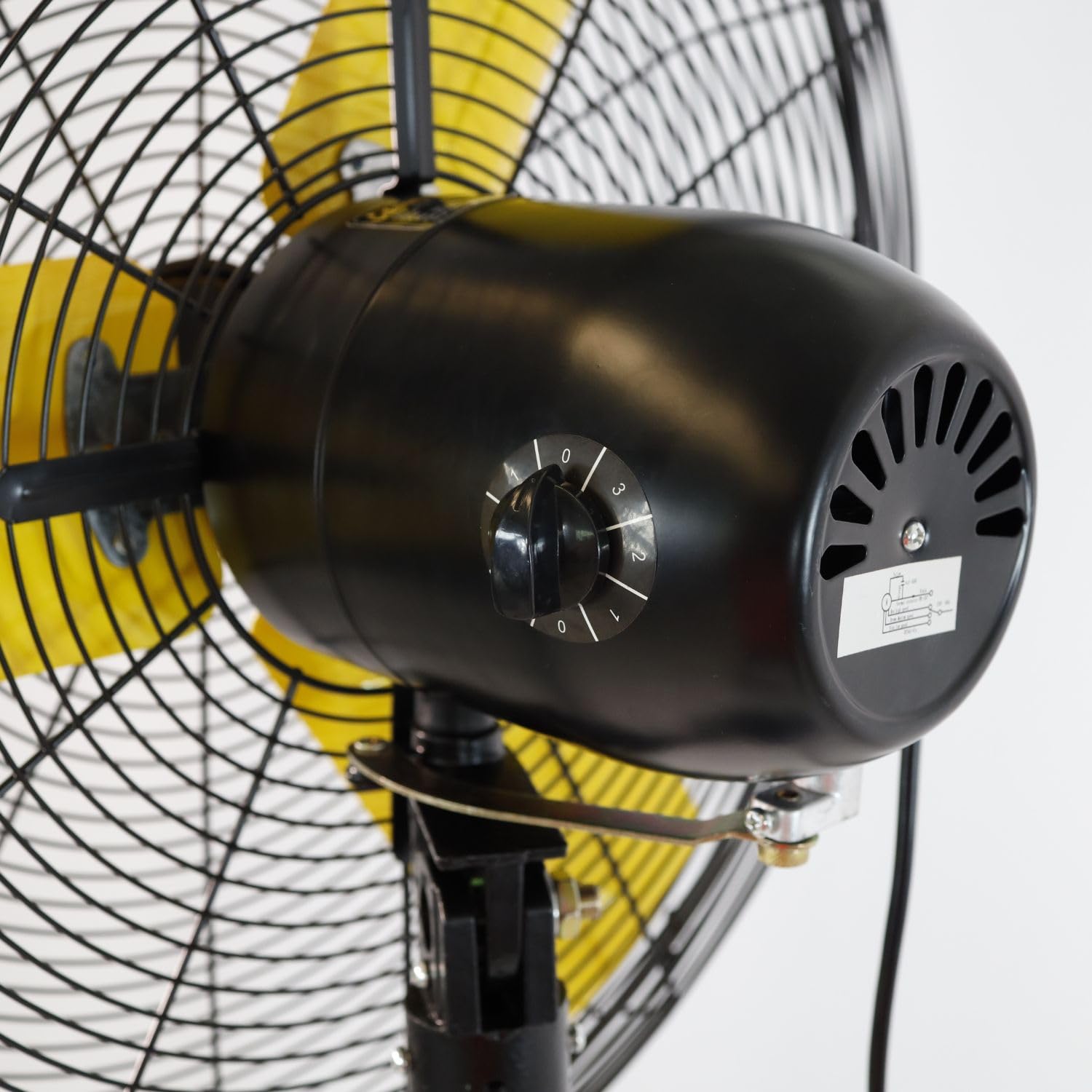 Garland TURBO 24P-V23 - Ventilador industrial de pie 260W, 196 m³/min, 61 cm, oscilante 90°, cable 3,8 m