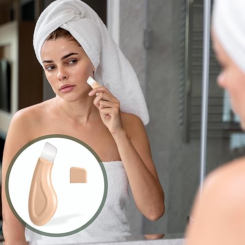 Miniatura 4 de 1 herramienta de eliminación de puntos negros, espátula de piel limpia profunda, raspador facial, herramienta de limpieza de poros, raspador de