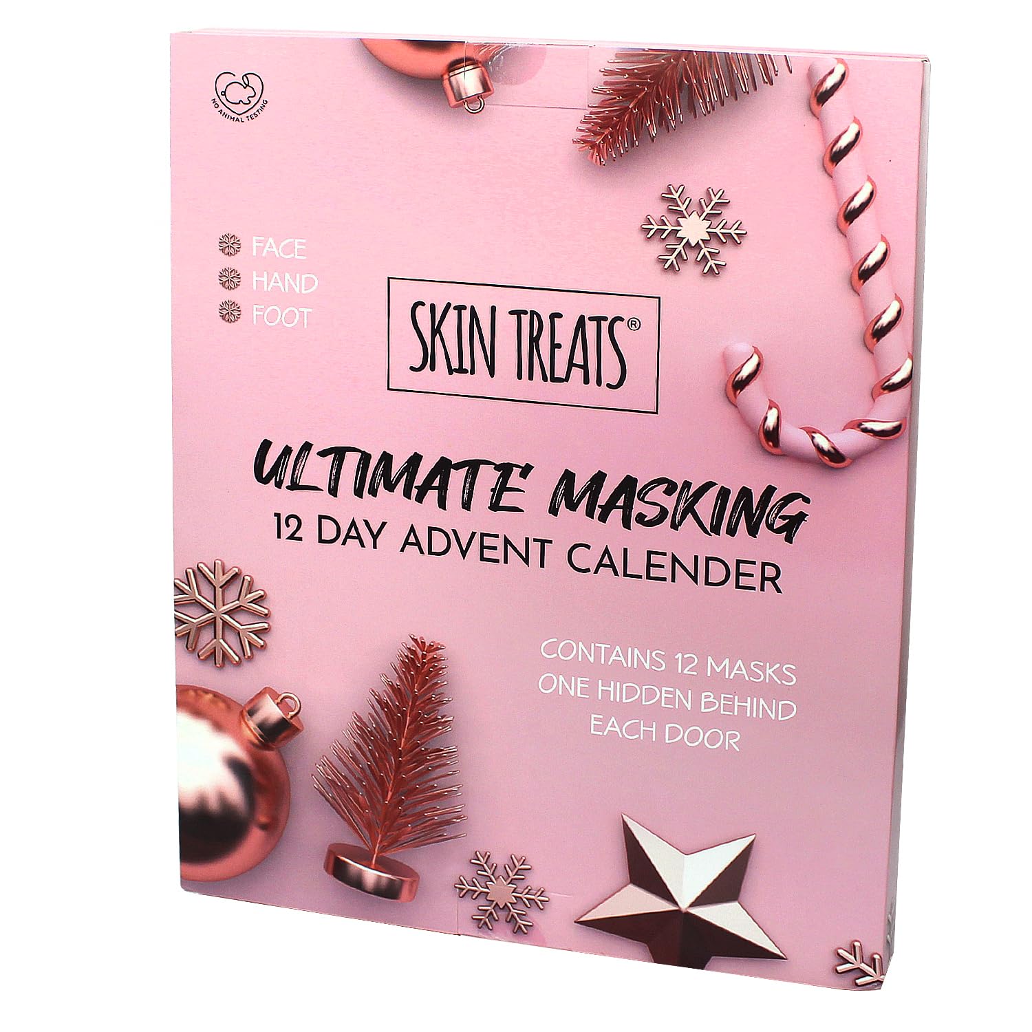 Ultimate Masking 12 Day Advent Calendar | 12 Clay Masks | Skincare Advent Calendar | Bentonite & Kaolin Clay | Refreshing & Rejuvenating | Vegan | Not Tested On Animals