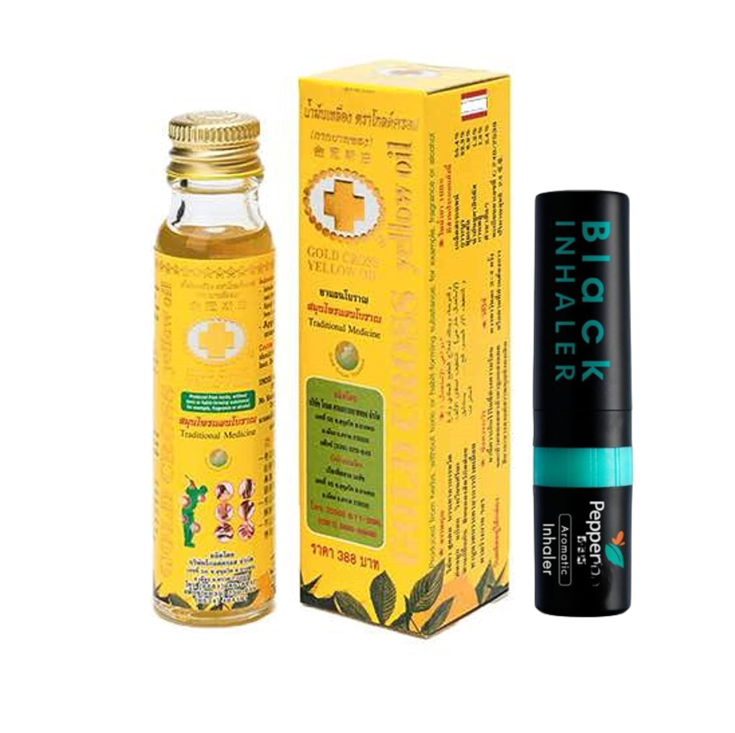 Movitronix; World In Palm Gold Cross Pain Relief Oil 24Ml Pack Of 1 + Black Inhaler- Thailand Product (B0BPCY3JY2) Amazon Price History, Amazon Price Tracker