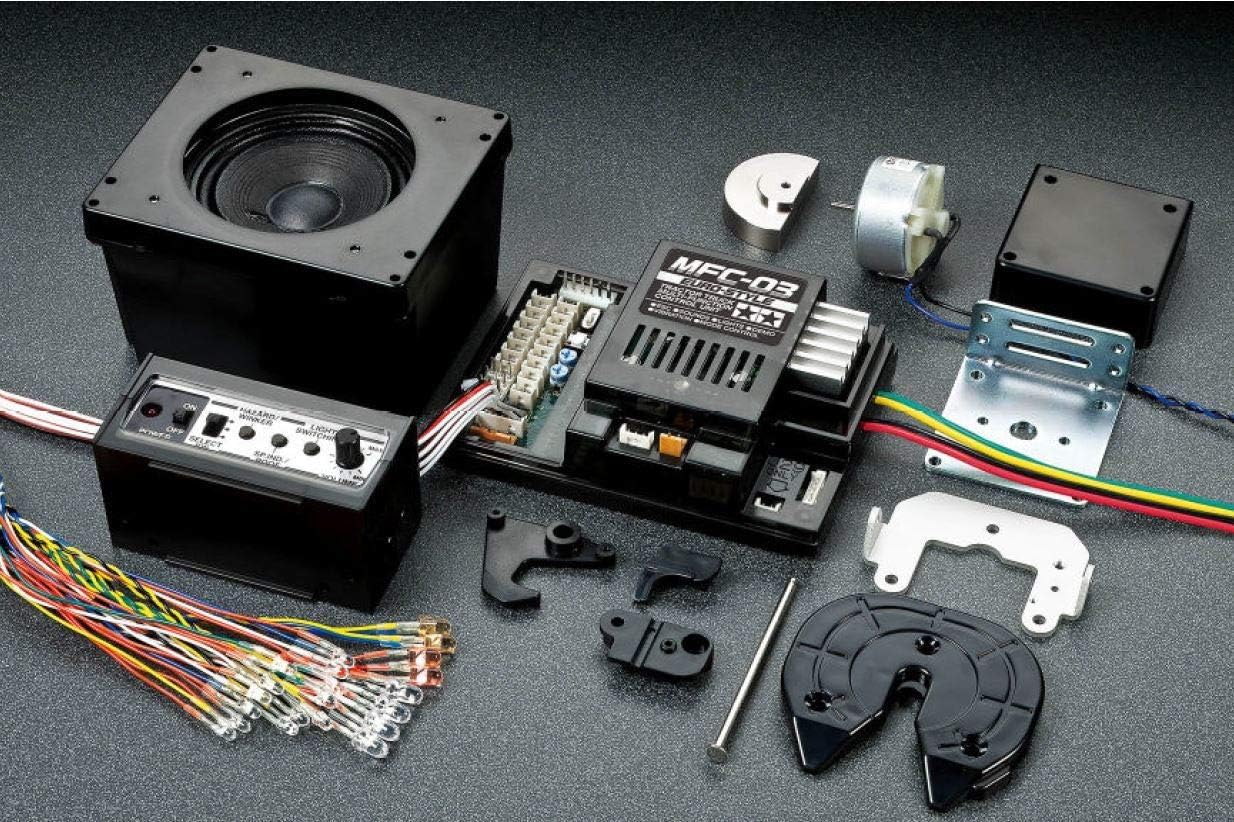 Components of the TAMIYA Multi-Function Control Unit MFC-03