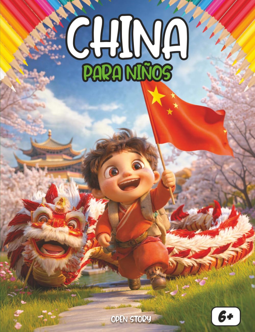 China para niños: Explora las maravillas del Reino del Medio: Un viaje divertido por paisajes, tradiciones, festivales e inventos - Incluye ... - Guía educativa para jóvenes exploradores