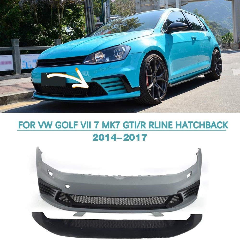 Jun-star PU Front Bumper GTI Clubsport Style VW Golf 7 MK7 GTI&R 2014-2017