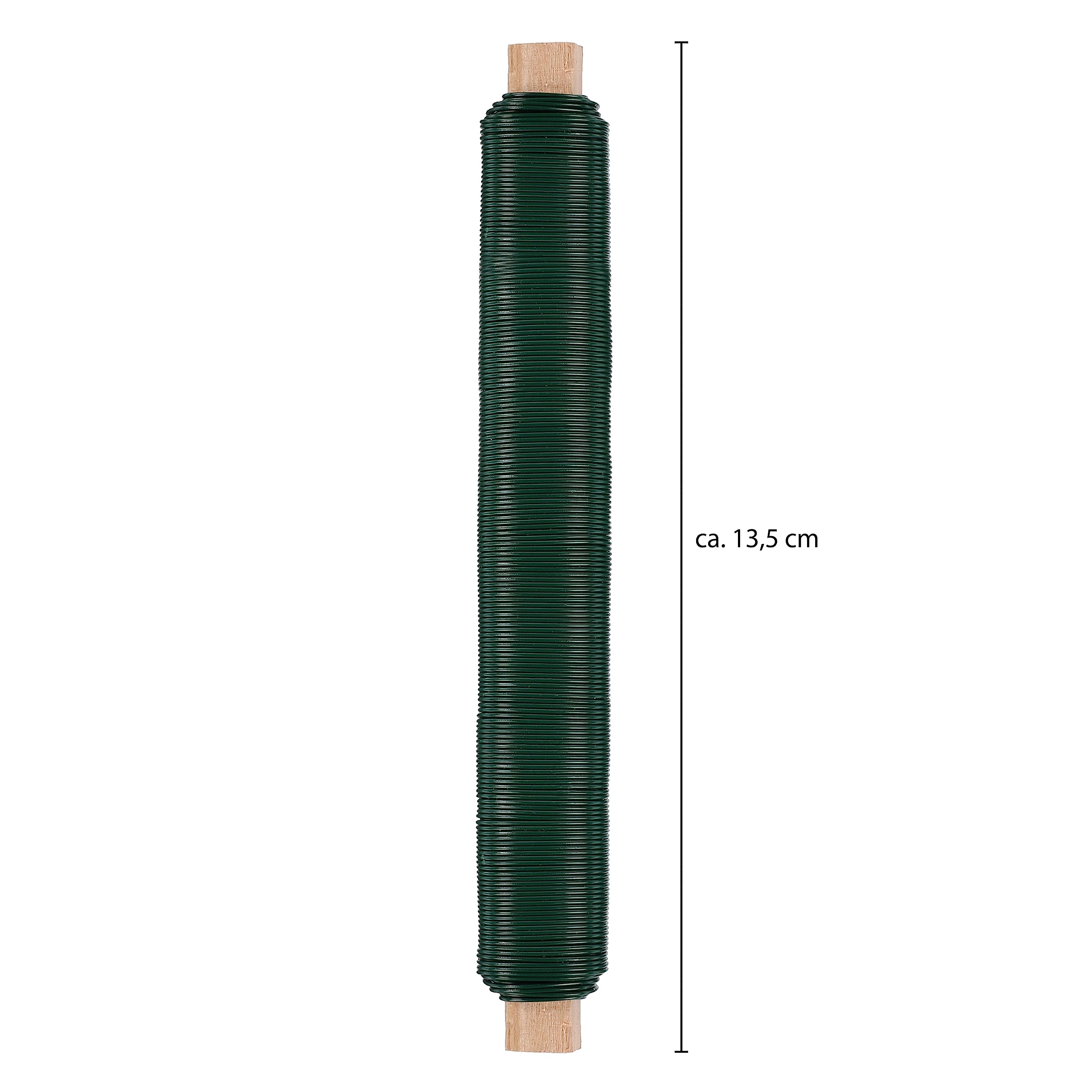 3 Rollen Blumendraht 22 Gauge – Rostfrei, Grün, 115 Yards Für Garten & Basteln