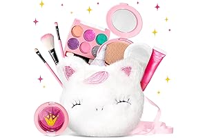 Kids Washable Makeup Kit: The Perfect Non-Toxic Gift for Little Girls