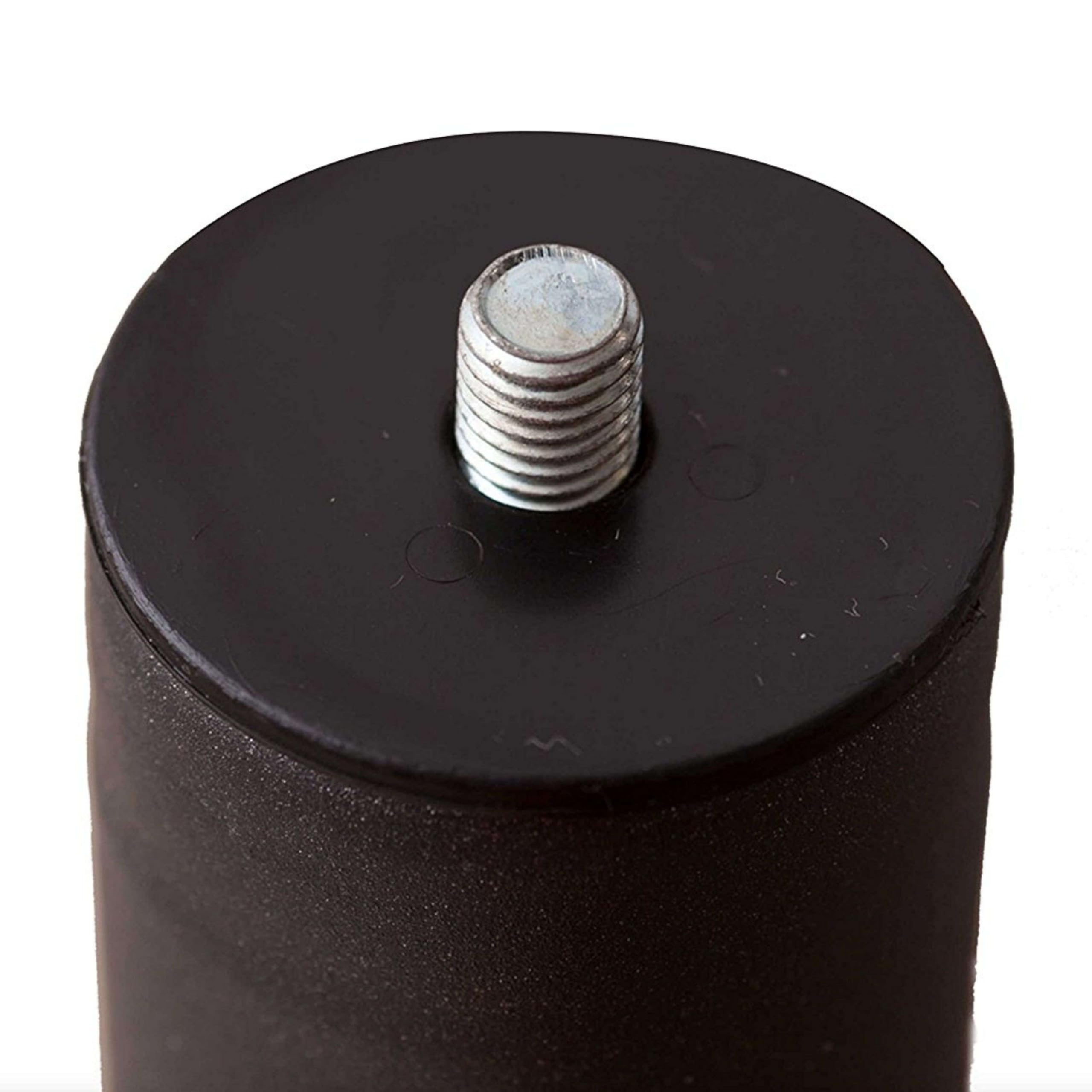 4 Pieds Cylindriques Pour Sommier Bonitex - Hauteur 40 Cm, Métal Solide, Montage Facile