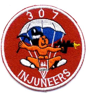 307th Engineer Battalion Collectible Novelty Patch - B Version