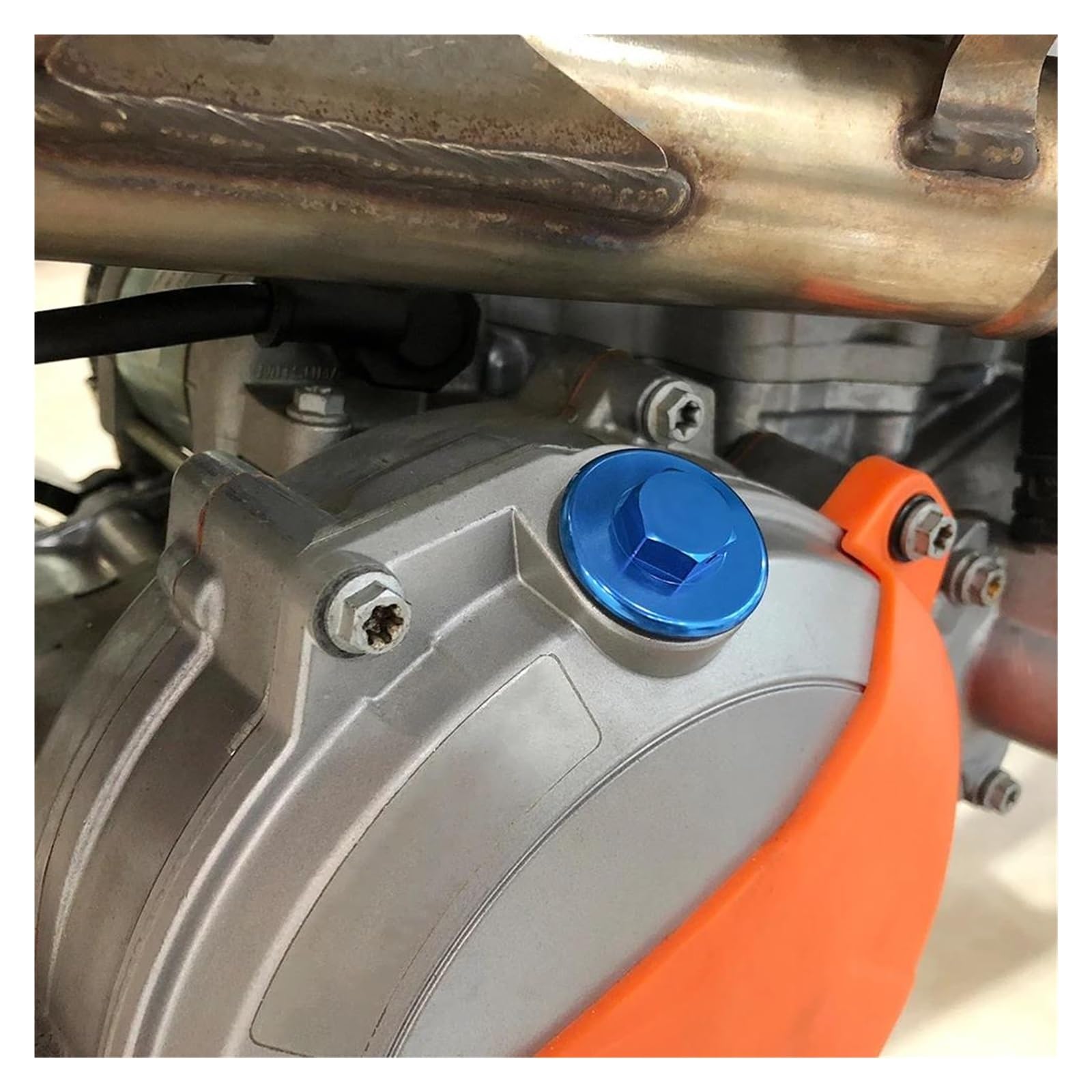 Per KTM 690 Enduro R 2008-2023 690 SMC-R 790 DUKE 890 DUKE 2019-2023 1290 SUPER DUKE R GT 2014-2023 Tappo Di Riempimento Dell'olio Motore(Orange)