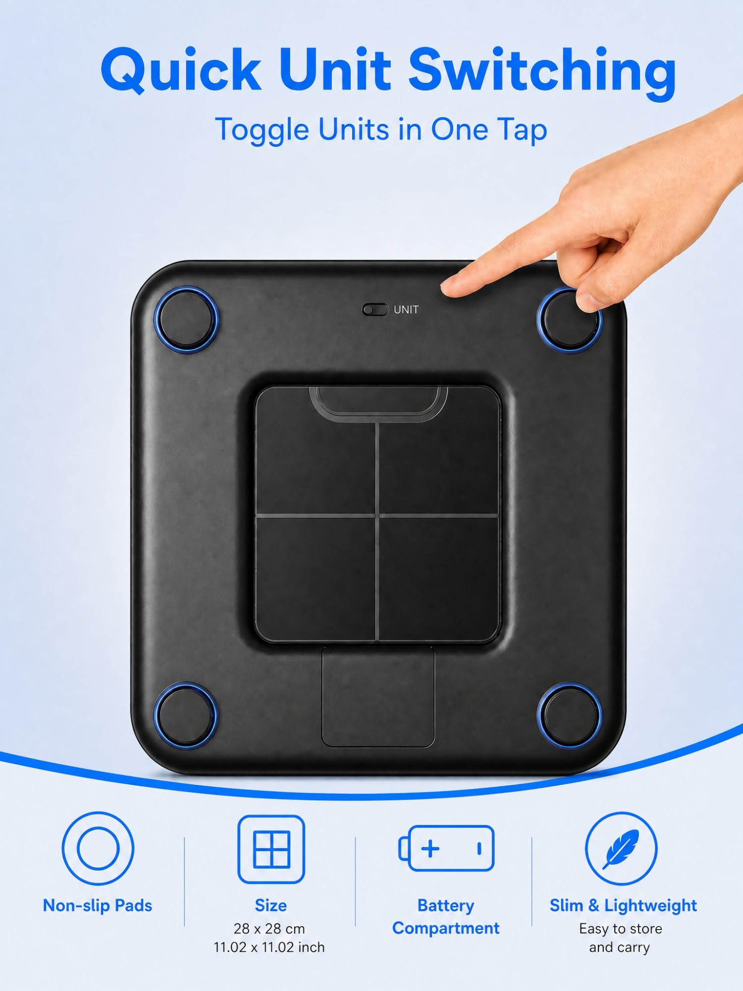 Bilancia Intelligente per Analisi Corporea con Bluetooth | Bilancia Pesapersone Digitale Con 25 Valori Di Salute, Sincronizzazione Con App Per La Perdita Di Peso E Monitoraggio