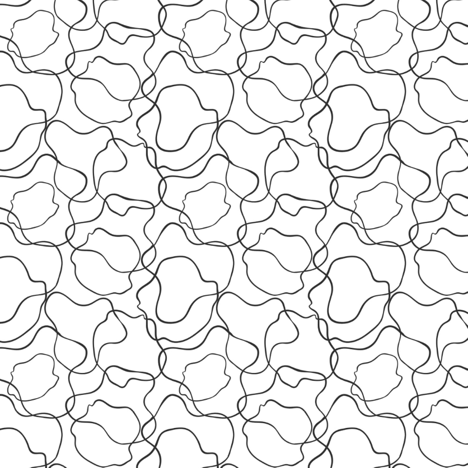 Briartw 10 Sheets Polymer Clay Transfer Paper - Abstract Contours Pattern - Per Sheet 5.82 x 3.93 inch - Water-Soluble Transfer Sheets Disposable Stickers for DIY Clay Jewelry Earrings Making