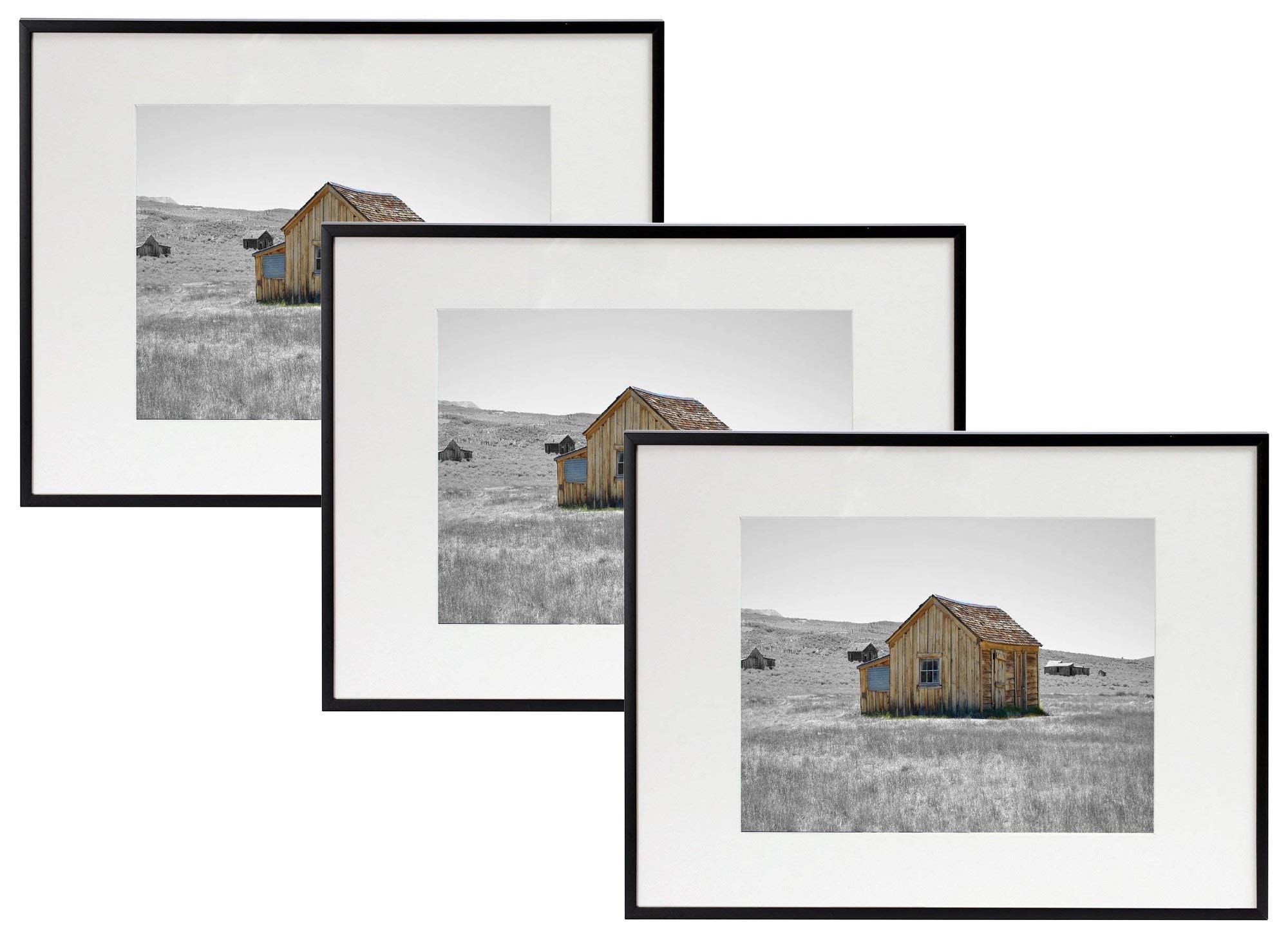 Frametory, Marco De Fotos De Aluminio De 12 X 16 Con Tapete