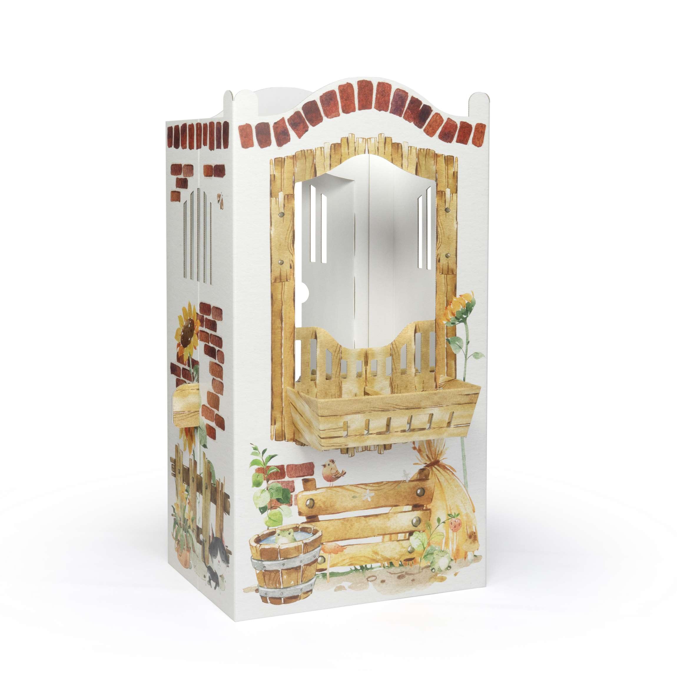 Hobby Horse Stall für Kinder für Steckenpferde Stockpferde 56 x 108 x 70 cm Ideal für Kindergeburtstag Kinderfeste Indoor Outdoor schnell aufgebaut - Pferdestall Reiterhof