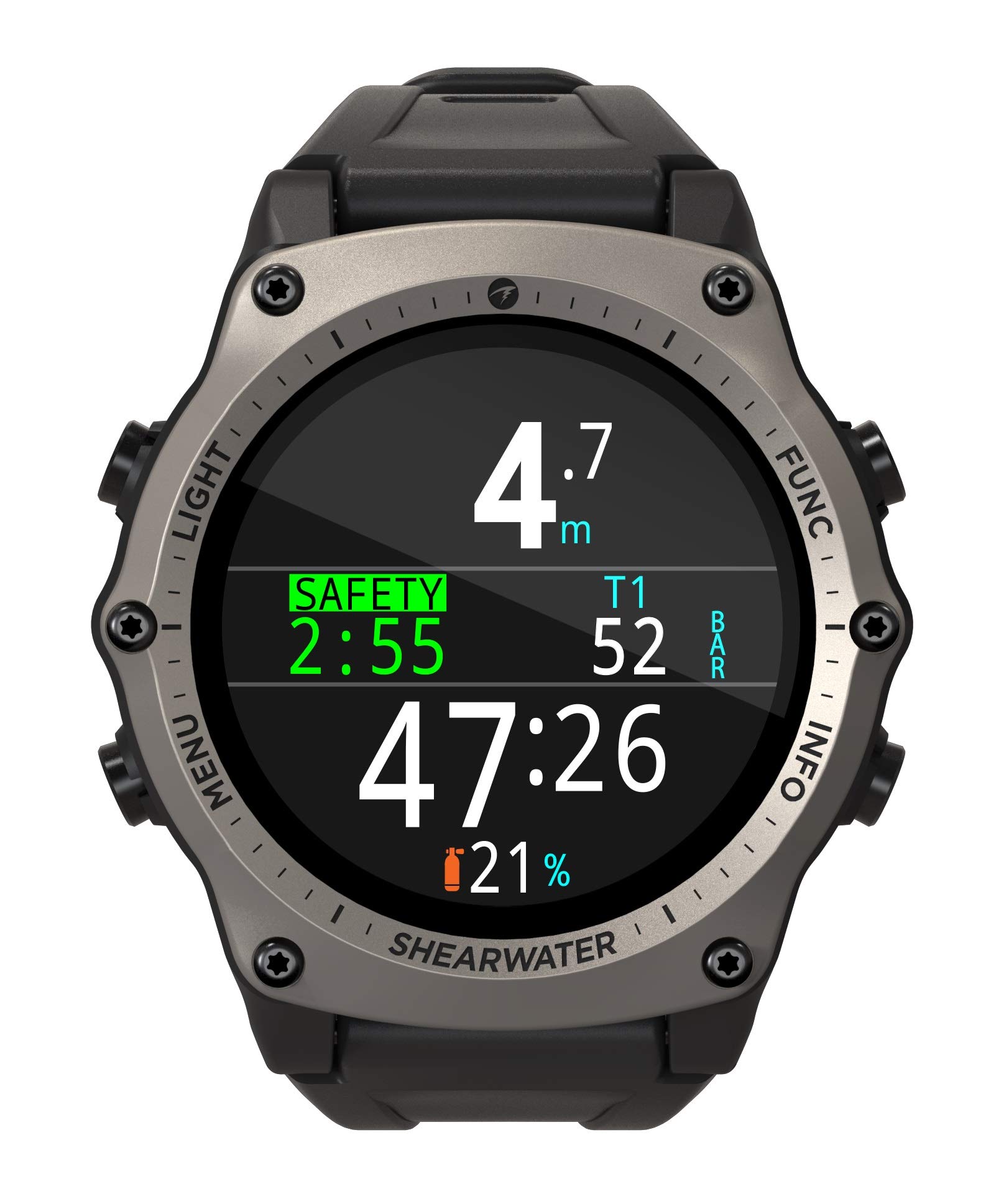 Teric Wrist Dive Computer (Silver)