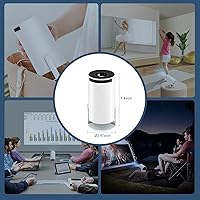 Vista 4 de Mini proyector con WiFi y Bluetooth, proyector portátil actualizado SUMTAB 2025, proyector de video compatible con 1080P y 4K, Netflix integrado