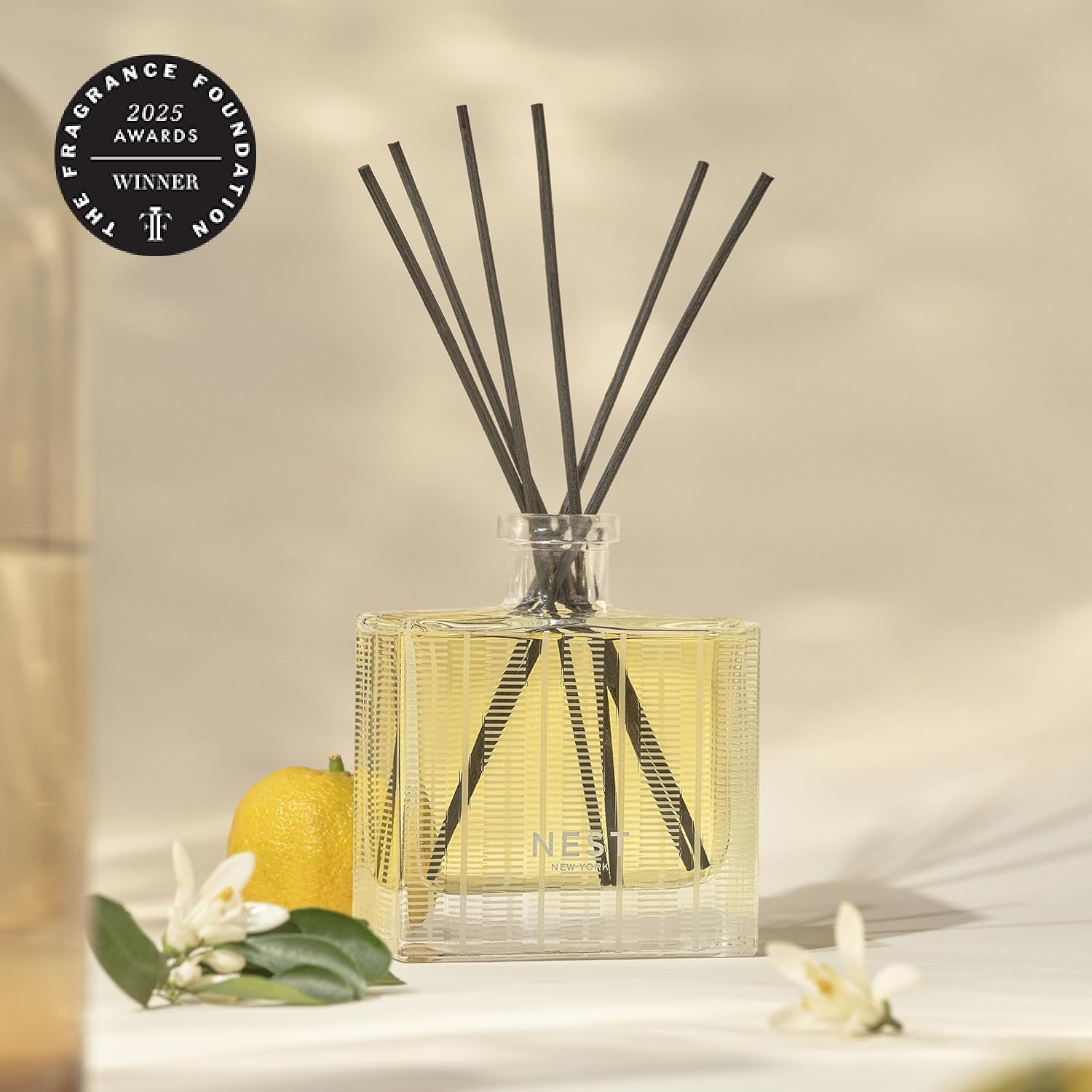 NEST New York Reed Diffuser Wellness Bundle - Includes Cucumber & White Sage, Himalayan Salt & Rosewater, and Sunlit Yuzu & Neroli - 5.9 fl oz Each