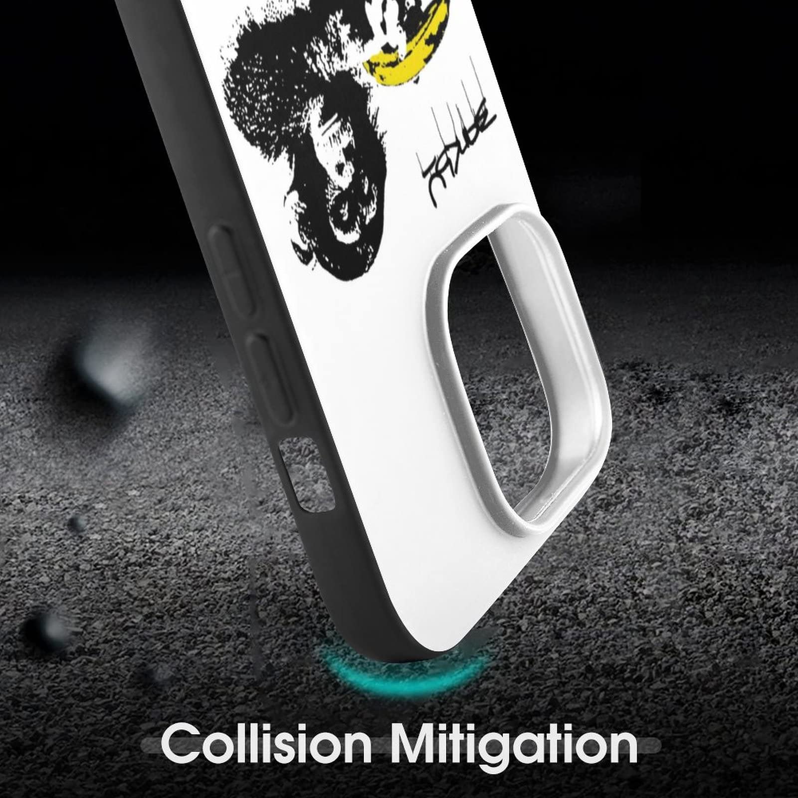 Amazon.co.jp: バンクシー Banksy チンパンジー バナナ 落書きアート