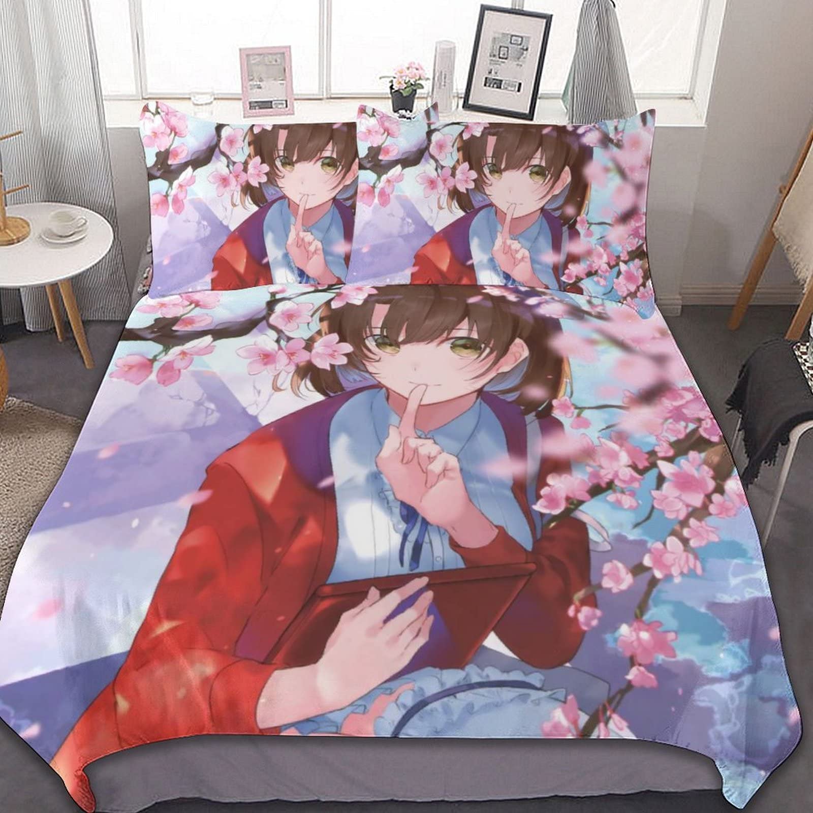 Amazon｜布団カバー シンプル 3点セット 冴えない彼女の育てかた 加藤 