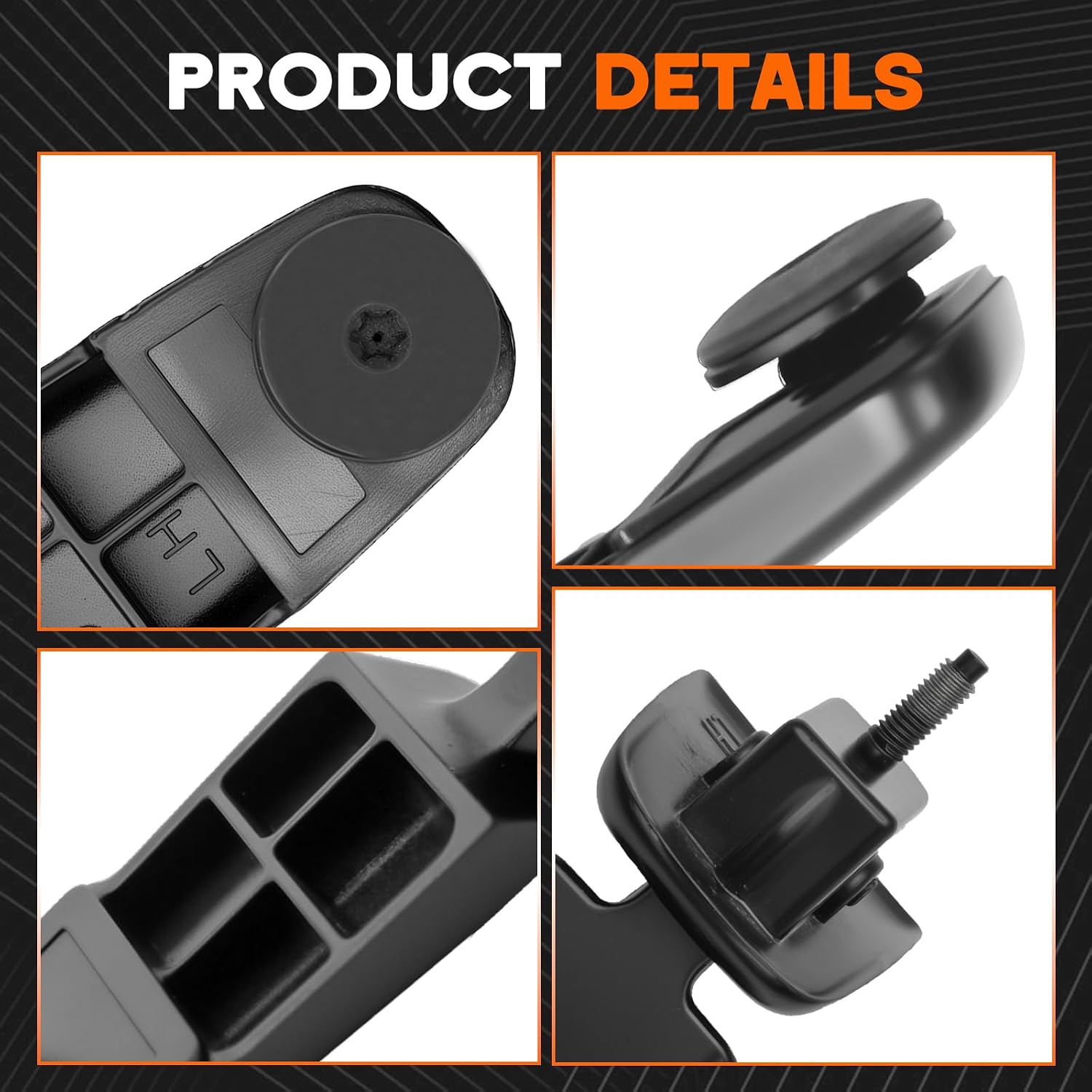 Rear Window Liftgate Glass Hinge Set Left & Right for Ford Escape 2001-2007 Mercury Mariner 2005-2007 Replaces YL8Z78420A68BA YL8Z78420A69BA