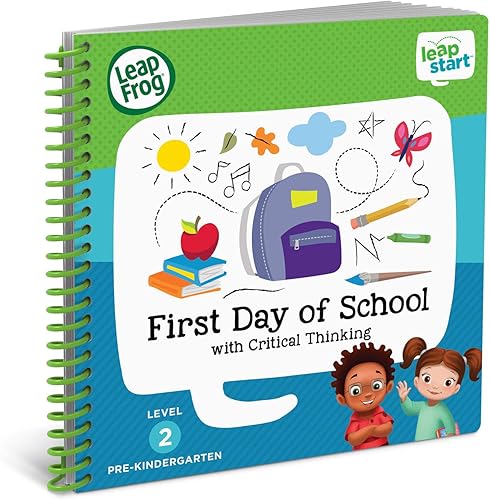 Miniatura 6 de LeapFrog - Libro de actividades First Day of School and Critical Thinking para LeapStart