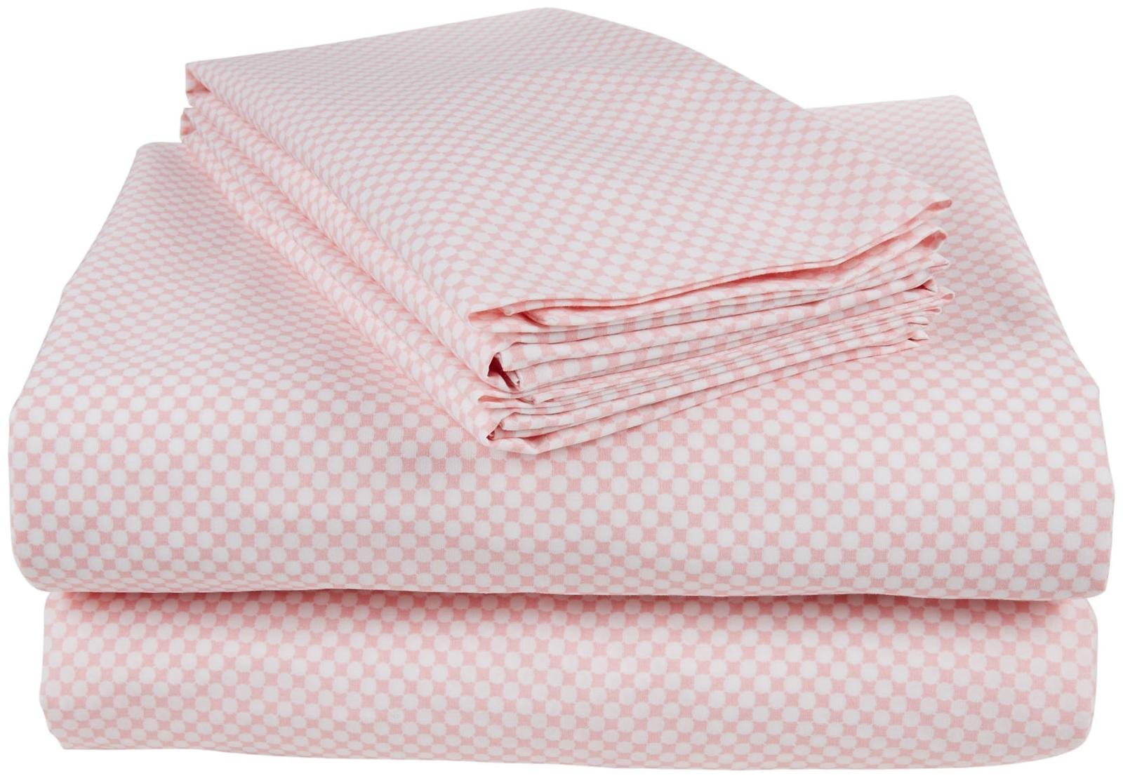 DWELLSTUDIOCheck Full Sheet Set- Blossom