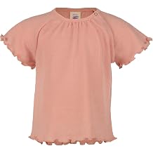 Engel Merino Wool Silk Baby Girl Shirt Top Short Sleeved Summer Organic 70 7501