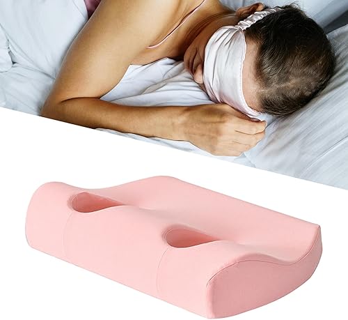 Miniatura 3 de Generic Almohada con agujero para las orejas, almohada ergonómica, cómoda almohada para dormir, almohada de espuma viscoelástica para auriculares,