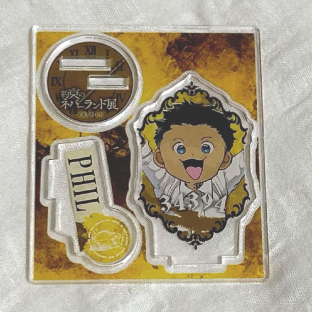 【新品・3点セット】約束のネバーランド　名場面　アクリルスタンド 約束のネバーランド アクリルスタンド（全3種）