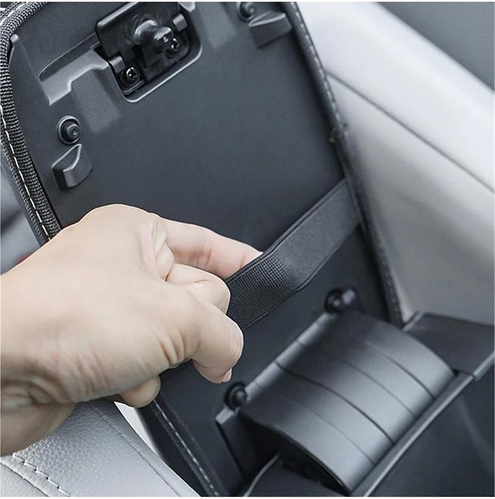 Copertura Protettiva Per Bracciolo Console Centrale Dell'auto Per Toyota Per Corolla Per Cross XG10 2021-2025 Hybrid(Nero)