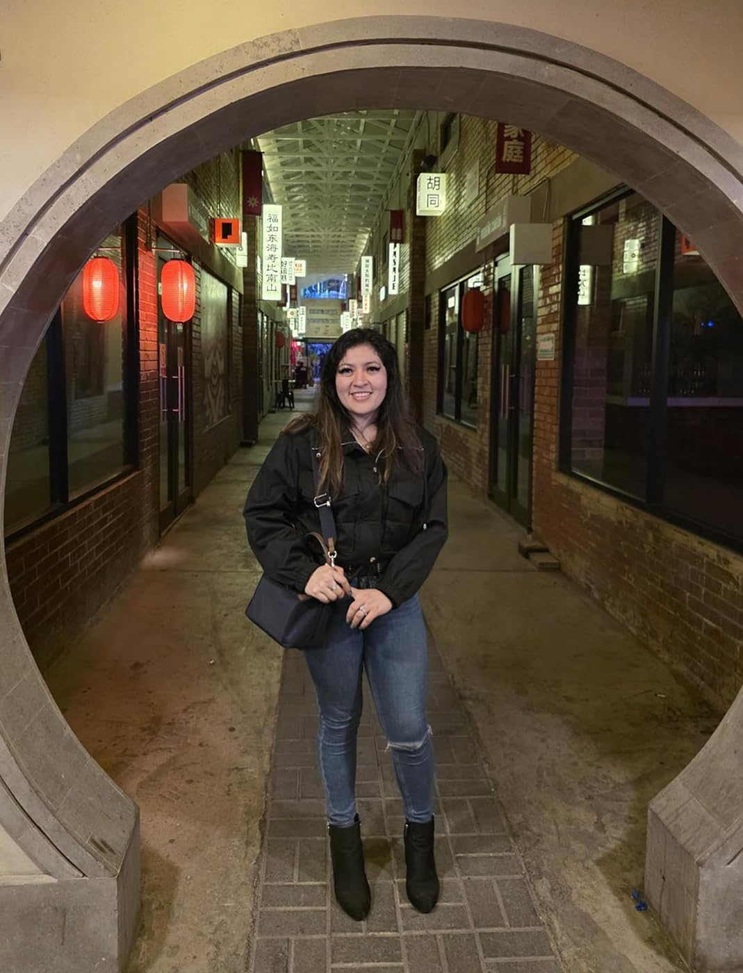 Womens Cropped Bomber Jacket Zip Up Lightweight Utility Anorak Coat with Pockets Women Fall Trendy Jackets - Image 3