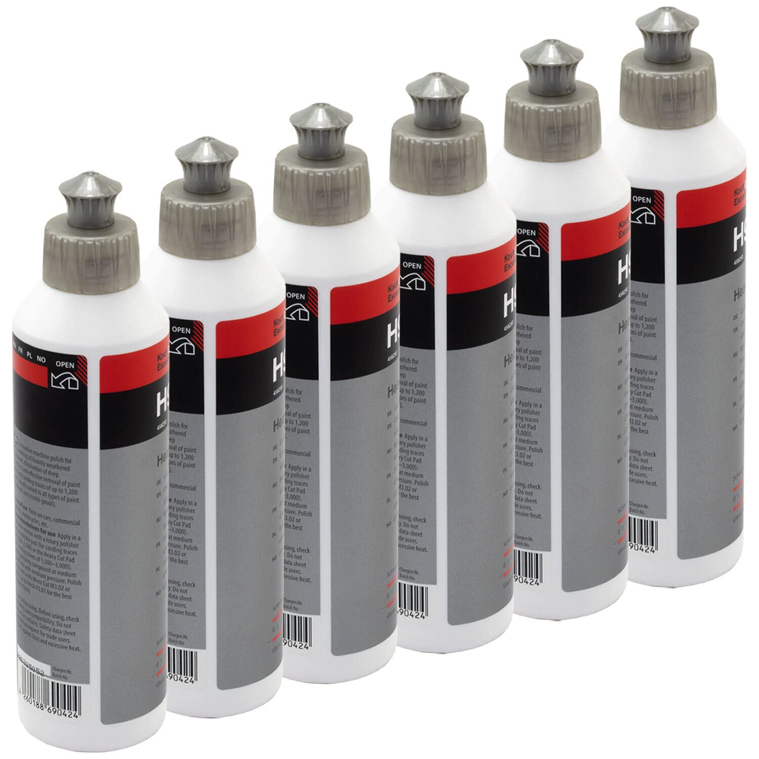 Grobe Schleifpolitur Siliconölfrei Heavy Cut H9.02 Koch Chemie 6 X 250 ml