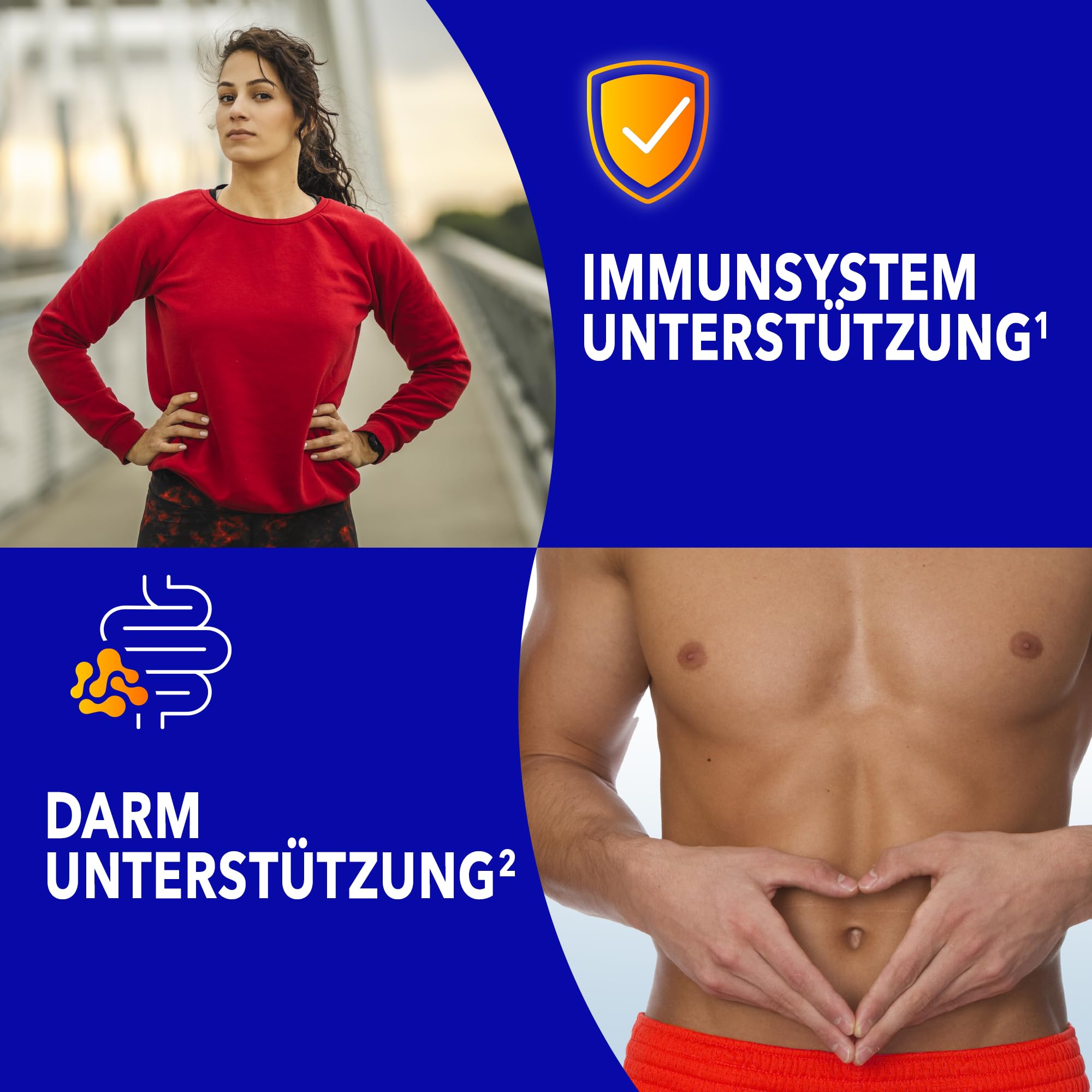 Bion3 Immun(1) Tabletten, Multivitamin Nahrungsergänzungsmittel zur Immun-Unterstützung(1) mit Vitamin C, Vitamin D, Zink & Eisen, sowie Bakterienkulturen, 90 Tabletten, 1-Monatsvorrat