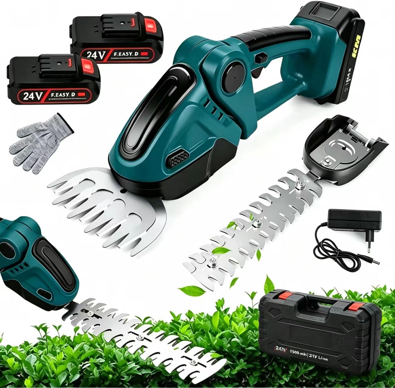 ABENNLY Cortasetos Eléctrico Inalámbrico 24V