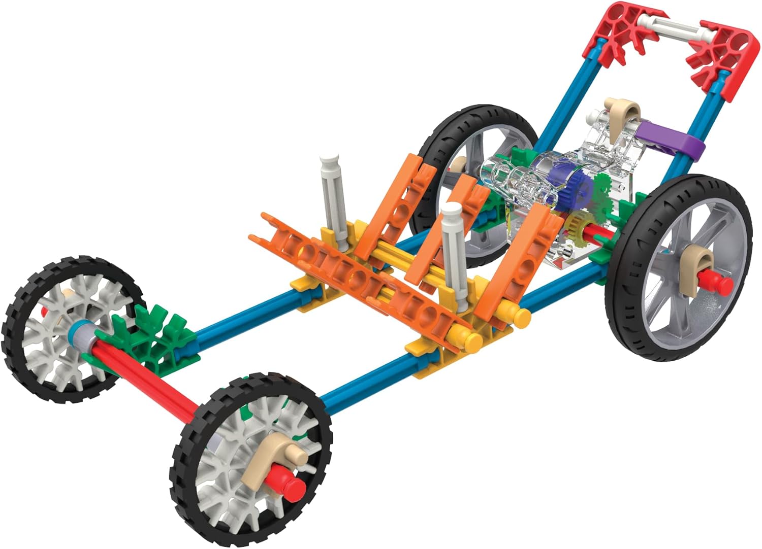 K'NEX Education - STEM Explorations: Vehicles Building Set ‚ Kid Construction Play, Creative Building‚ Ages 8+