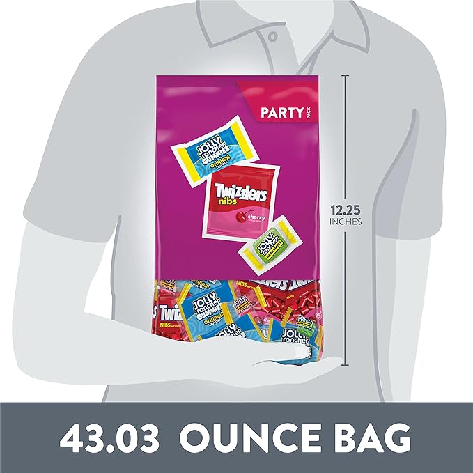 Jolly Rancher y Twizzlers Surtido Frutal Dulces Pack Fiesta 43.03 oz miniatura 7