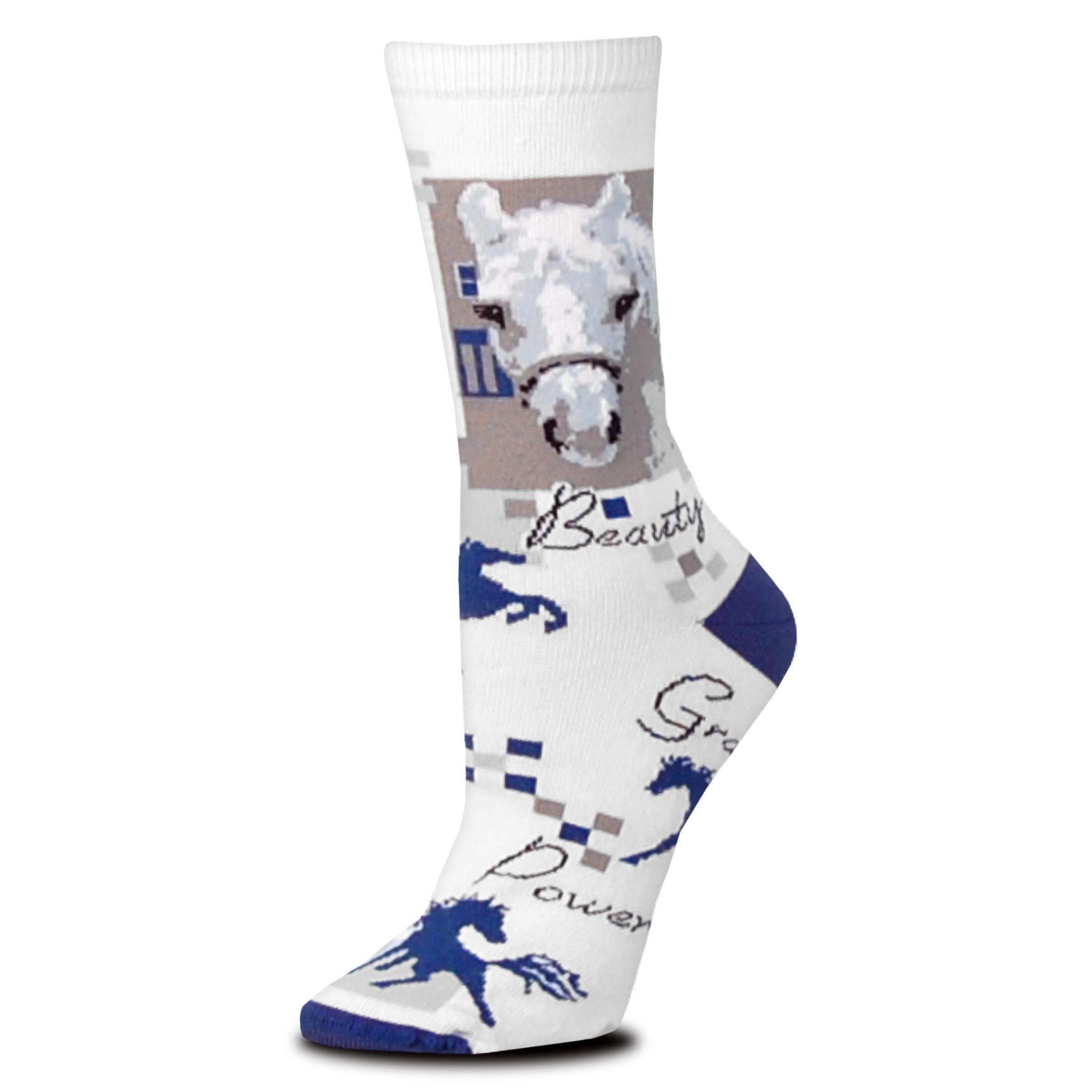 Pixel Horse Socks