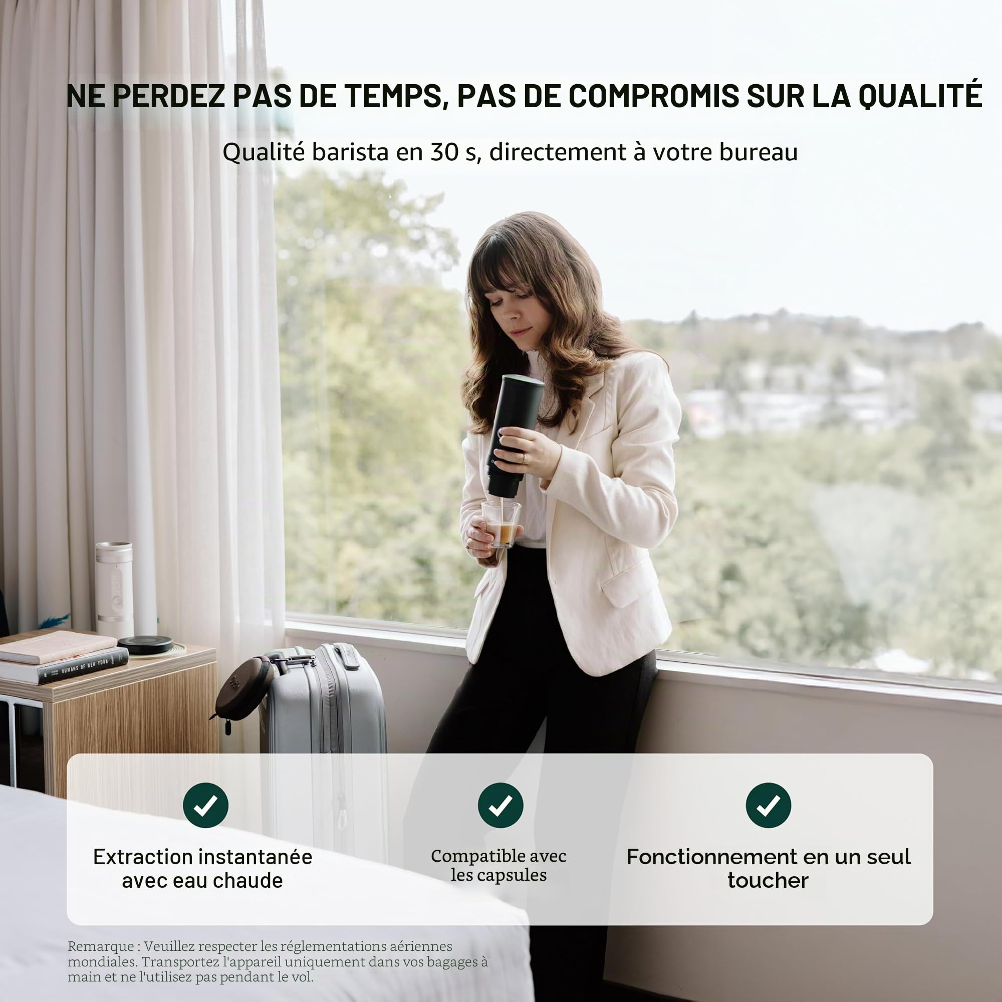 OutIn Nano Machine à Café Portable Étui de Protection en EVA