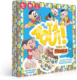 Tá Aqui - Turma da Mônica - Jogo de Ação - Toyster Brinquedos