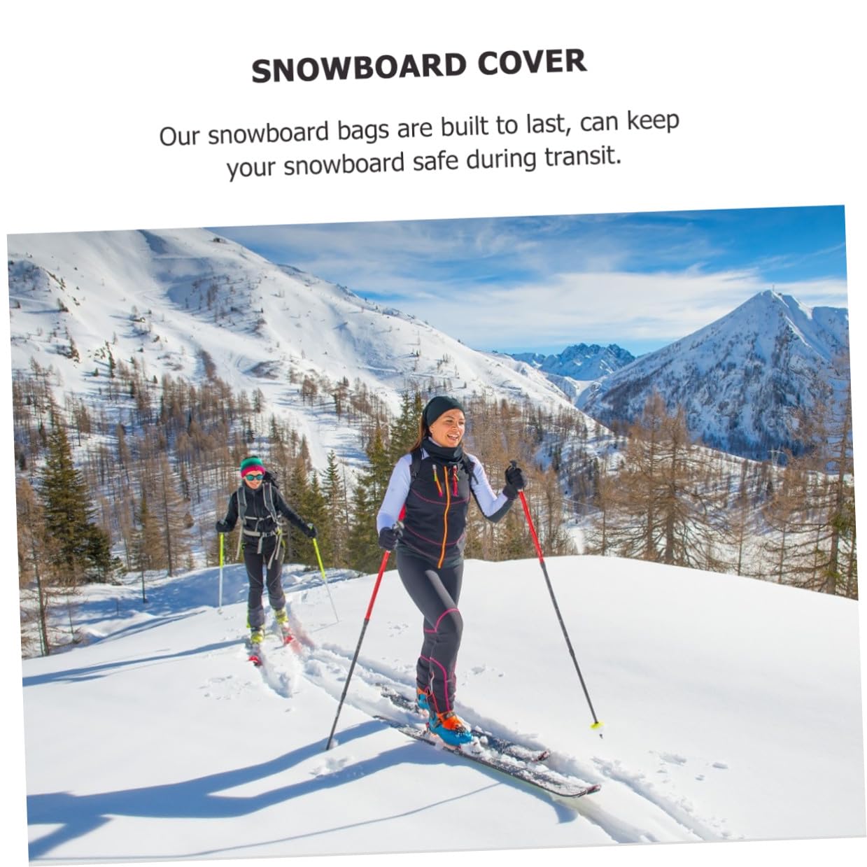 Funda para Snowboard Negra Resistente Suciedad Bolsa Práctica para Equipo de Esquí Almacenamiento Conveniente y Diseño Multiusos para Viajes y Transporte Seguro