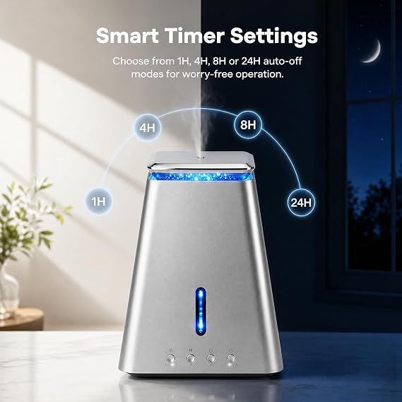 Essential Oil Diffuser for Home,150ML Aromatherapy Diffuser Humidifier