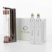 【新品未開封】e-soda ドリンク本体（ブロンズ）と炭酸ガスシリンダー3本 新品未開封】e-soda ドリンク本体（ブロンズ）と炭酸ガス