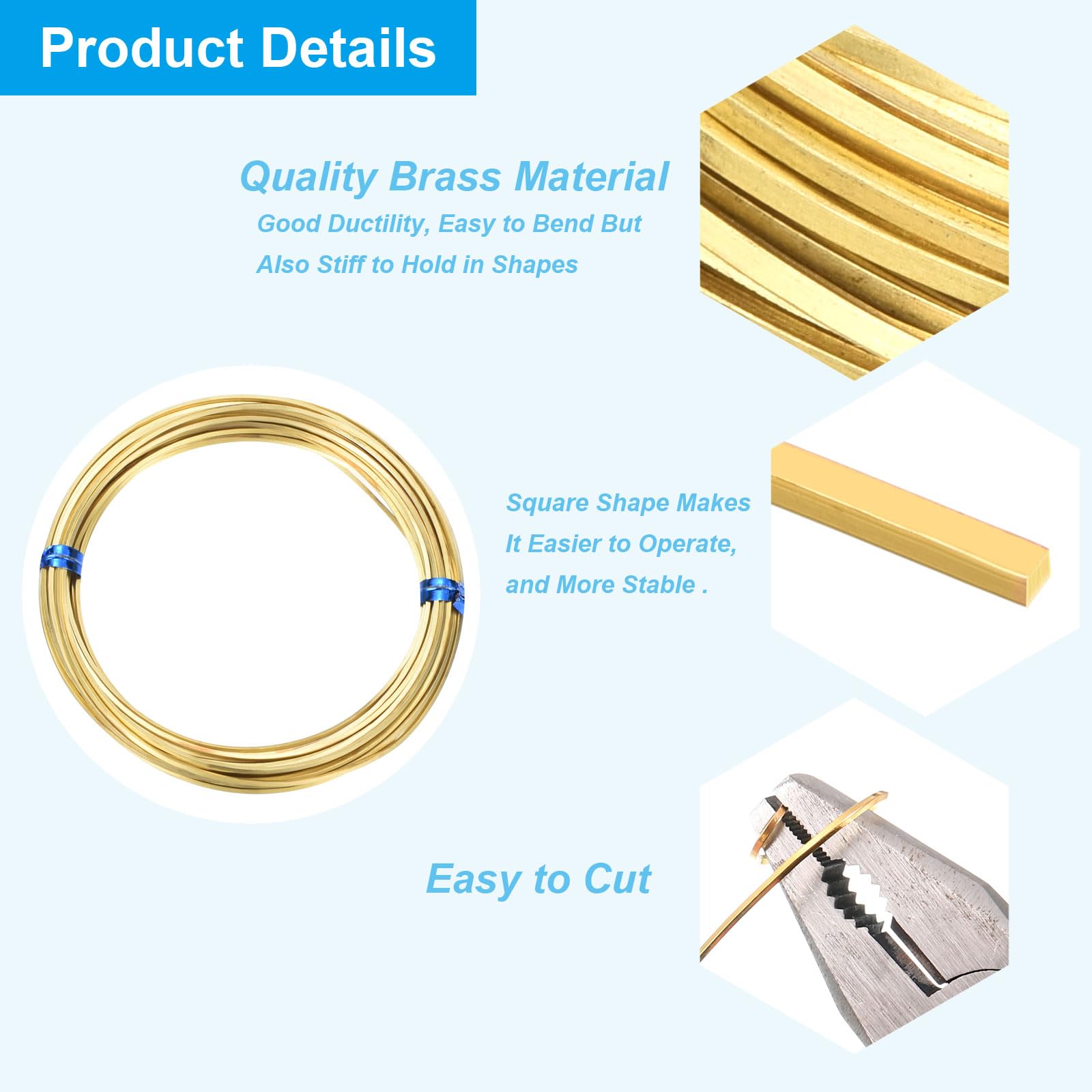 PATIKIL Soft Brass Wire - Image 3