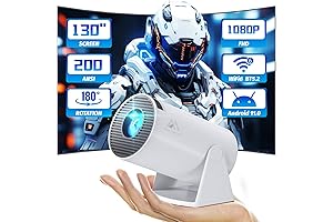 Never Miss a Moment with QKK Portable LCD Projector 2800: Crystal Clear Entertainment Unveiled