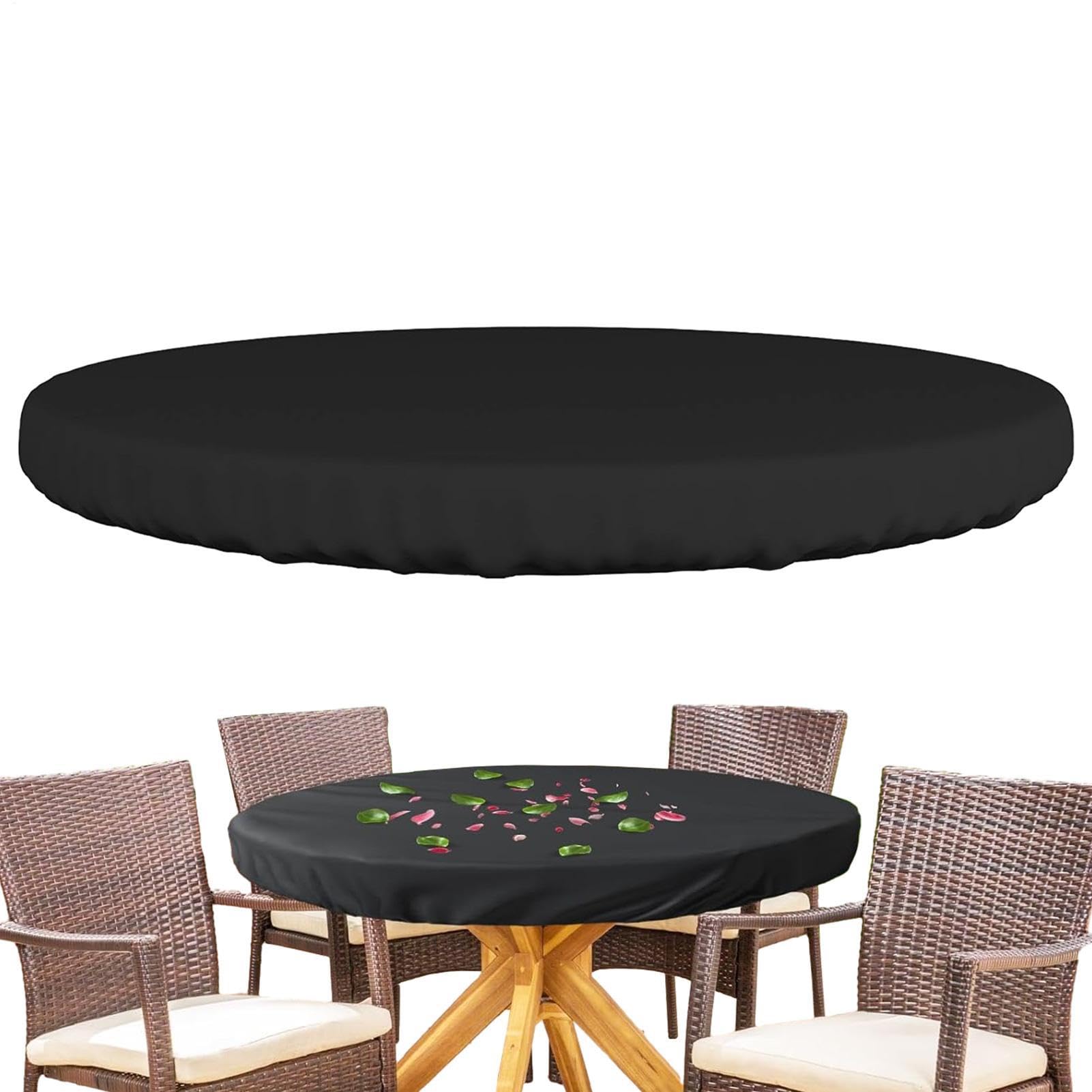 Funda para mesa de exterior impermeable Oxford 210D protectora contra rayos UV para terraza
