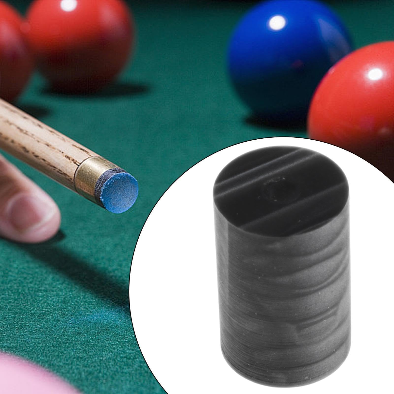 Menolana Billiard Cue Stick Ferrule, Replacement DIY Pool Cue Ferrule Repair, Black