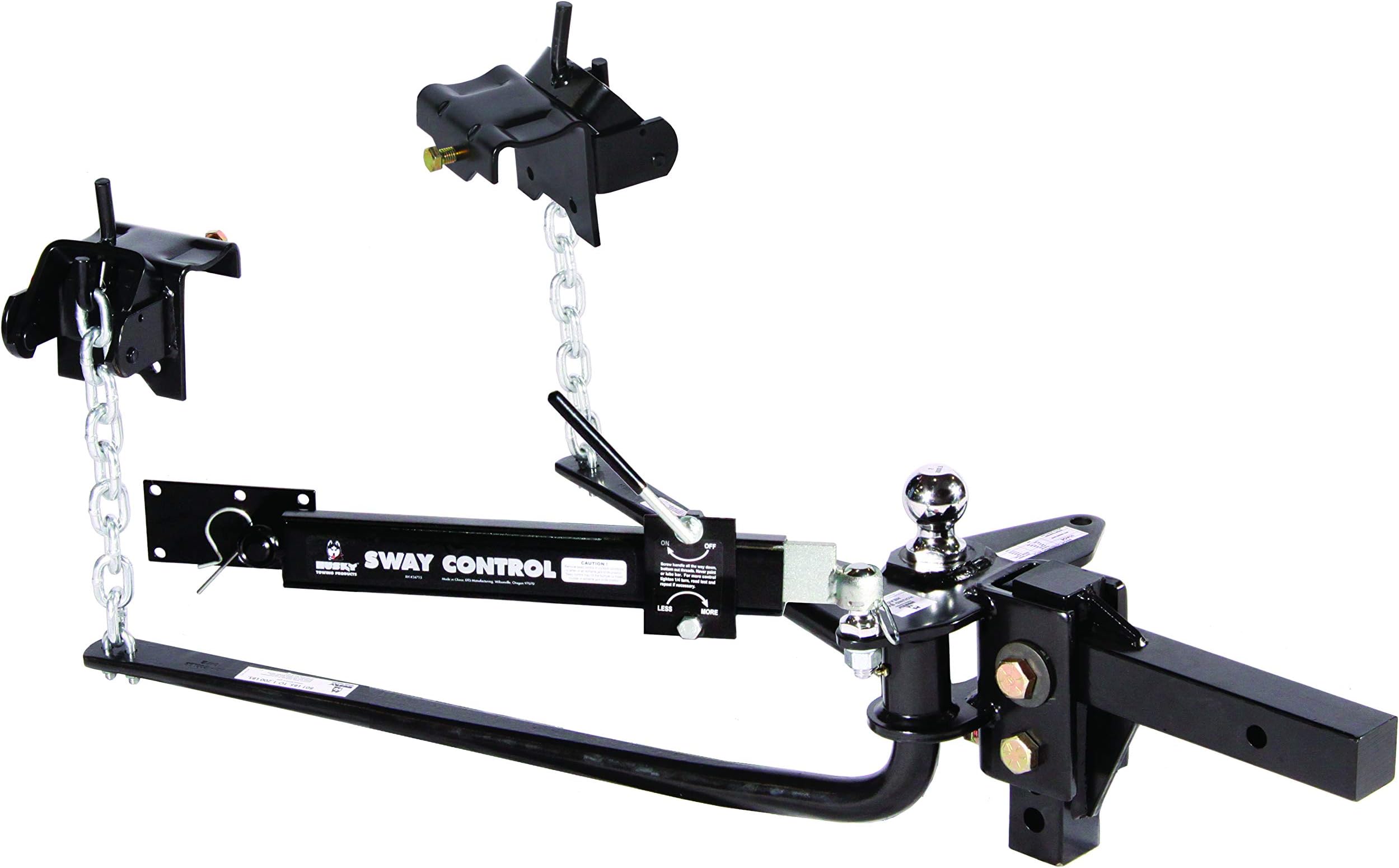 Husky 31997 800LB Weight Distribution Hitch with Sway Control and 2.32