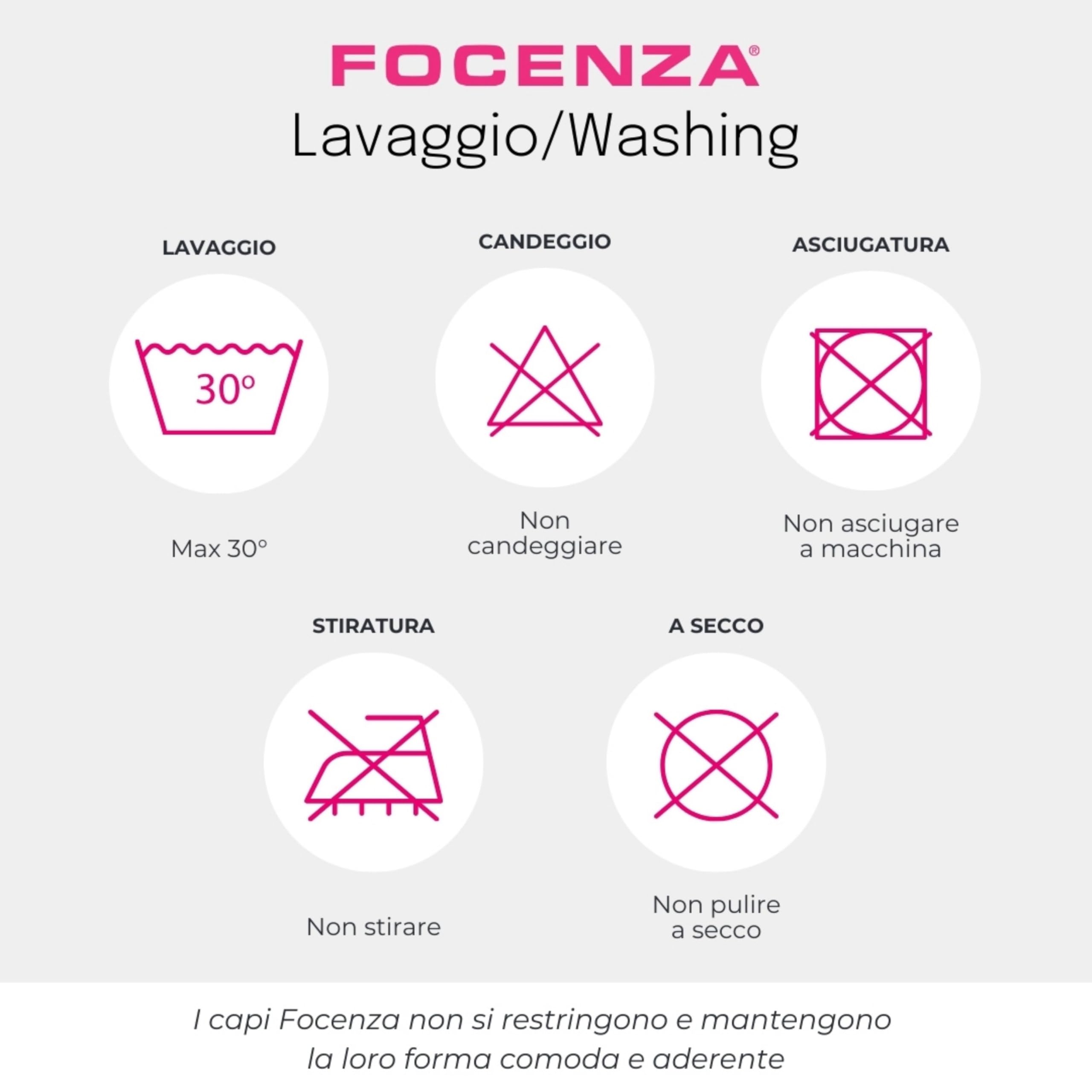 FOCENZA Top Sportivo Donna con Effetto Modellante e Push Up in Microfibra Elasticizzata e Traspirante, Made in Italy