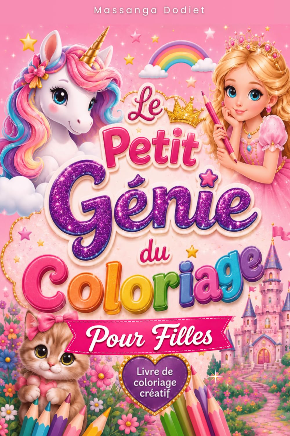 Le Petit Génie du Coloriage: Pour Filles